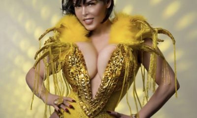 Anna Azerli Official picture in Yellow Costume