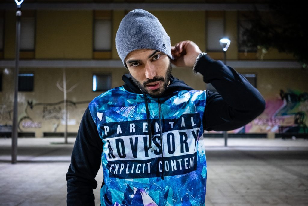 Marco Parro aka MPM Producer official picture in blue jacket