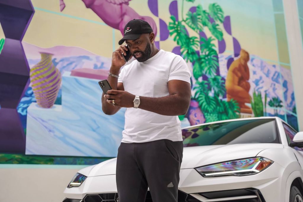 Manifest George In Front Of His Lamborghini Urus