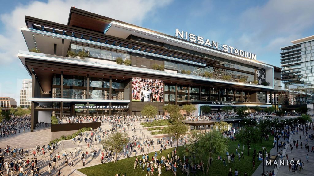 Sodexo Live Secures Food & Beverage Role for Titans' New Stadium