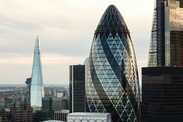 London office towers, a stock UK business setting