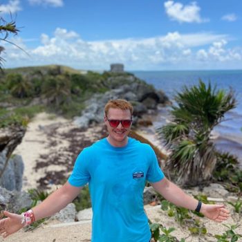 Tyler Vanarkel image from instagram in blue shirt