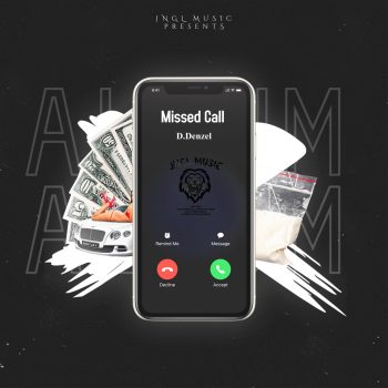 The Official Cover Photo of Album Missed Call by Music Artist D. Denzel