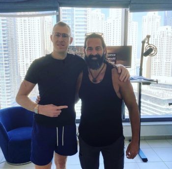 Ken Mack & Coach JV picture together