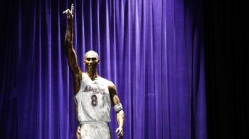 Lakers Honor Kobe Bryant with Monumental Statue Outside Downtown Arena